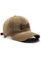 Yyp-aka Sarı Retro Sivri Şapka Açık Hava Güneş Koruma Beyzbol Şapkası