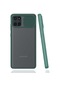 Kilifone - Samsung Uyumlu Galaxy A81 Note 10 Lite - Kılıf Slayt Sürgülü Arkası Buzlu Lensi Kapak - Koyu Yeşil