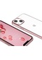 iPhone Uyumlu 13 Mini Kılıf Lopard Pixel Kapak - Pembe