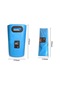 Zcjb Outdoor Taşınabilir Katlanır Lavabo Pvc Katlanır Kova, Kapasite: 15l Gökyüzü Mavi Mavi