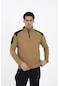 Camp Scoutland Camp137 Outdoor Sporlikra Erkek Hardal Taktik Sweatshirt