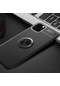 Noktaks - iPhone Uyumlu 11 Pro Max - Kılıf Yüzüklü Auto Focus Ravel Karbon Silikon Kapak - Siyah