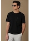 Lufian Marni Modern Grafik T- Shirt Siyah 111020139100100