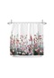 Flowers Shower Curtain With Hooks Plant Printed Bathroom Curtain Polyester Dx8745 W90xh180cm Dx8745