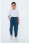Toontoy Unisex Çocuk Eşofman Alt Petrol Mavi