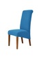 Yüksek Sırt Ve Evrensel Yüksek Elastikiyet Sandalye Örtüsü Jakarlı M Xl Boyutu Sky Blue M Size 45-58cm Sky Blue