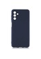 Noktaks - Samsung Uyumlu Samsung Galaxy A13 5g - Kılıf Mat Renkli Esnek Premier Silikon Kapak - Siyah