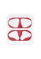 Kilifone - Airpods Uyumlu Airpods Kir Önleyici Sticker - Kırmızı