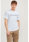 Jack & Jones Beyaz Erkek Kısa Kol T-shirt 000000000101961742