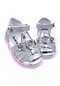 Beebron Ortopedik Kız Bebek Sandaleti Buket Serisi Bkt2409 Silver