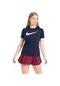 Nike Dri-fit Park Futbol Kadın Tişört Lacivert Cw6967-451 Lacivert