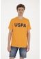 U.s. Polo Assn. Erkek Turuncu Tişört Basic 50279620-vr051 Turuncu