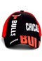 Siyah Chicago Bulls Basketbol Beyzbol Şapkası - Standart