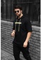 Weyeze Fantas Baskılı Oversize T-shirt Ac-y36008lns- Siyah
