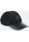 Avva Erkek Siyah Deri Görünümlü Siperlikli Kaşe Şapka A32Y9209