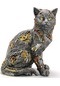 Kenpazar Polyester Kedi Figürü Biblo Dekoratif Hediyelik