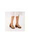 Tamer Tanca Kadın Hakiki Deri Vizon Topuklu Sandalet 231 204 Bn Sndlt Y22 Vızon/taba