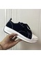 Yaz Kadın Sneakers Platformu Casua Kadın Ayakkabı Artı Boyutu Femlae Tenis Black 41 Black Siyah