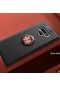 Kilifone - Samsung Uyumlu Galaxy Note 9 - Kılıf Yüzüklü Auto Focus Ravel Karbon Silikon Kapak - Siyah-rose Gold