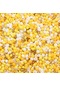 40 G/grup Cam Tohum Boncuk Mix Renk Boru Şeklindeki Yuvarlak Gevşek Pirinç Yellow Series 3mm