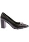 Dgn 20 Kadın S Tokalı Sivri Burun Topuklu Ayakkabı 20-1510-R7749