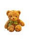 Turki Teddy Ayı Plush Toy Renkli Pillow 30cm Kahverengi Çiçek Papyon