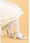 Kiko Kids 769 Kum Simli Günlük Kız Çocuk 4 Cm Topuklu Sandalet Ay