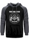 Machine Head Album 2020 Gri Renk Reglan Kol Kapşonlu Sweatshirt