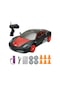 Sc24a 2.4g Uzaktan Kumandalı 1/24 Ölçek Işıklı 4x4 Drift Arabası Siyah-kırmızı