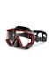 Dm600 Silika Jel Dalış Maskesi Yüzme Gözlüğü Yetişkinler İçin Dalış Ekipmanları Kırmızı + Siyah