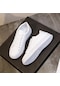 Beyaz Küçük Beyaz Ayakkabı Kadın Ayakkabısı İçi Boş Ve Nefes Alabilen Tek Örgü Kanvas Spor Ayakkabı Net Ayakkabı