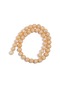 1 Strand Kırık Kristal Boncuklar 4-12mm Renkli Gevşek Halka Boncuk Takı Yapımı Champagne 8mm-apx45pcs