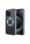 Mutcase - İphone Uyumlu İphone 15 Pro - Kılıf Tek Kamera Çerçeveli Tatlı Sert Omega Kapak - Sierra Mavi