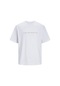 Jack & Jones Joreaster Actıvıty Tee Ss Beyaz Erkek Kısa Kol T-shirt 000000000101927718