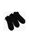 Koton Basic 3'lü Patik Çorap Seti Siyah 4sak80042aa 4SAK80042AA999