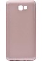 Ekılıf - Samsung Galaxy J7 Prime Uyumlu Kılıf Mat Soft Premier Silikon Kapak - Rose Gold