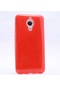 Kilifone - General Mobile Uyumlu Gm 5 Plus - Kılıf Simli Koruyucu Shining Silikon - Kırmızı
