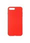 Noktaks - İphone Uyumlu İphone 7 Plus - Kılıf İçi Kadife Koruucu Lansman Lsr Kapak - Kırmızı