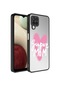 Noktaks - Samsung Galaxy Uyumlu A12 - Kılıf Aynalı Desenli Kamera Korumalı Parlak Mirror Kapak - Süper Anne