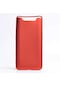 Noktaks - Samsung Galaxy Uyumlu A80 - Kılıf Mat Renkli Esnek Premier Silikon Kapak - Kırmızı