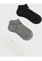 Emporio Armani Erkek Çorap 300048 4r234 35521 Gri-beyaz-siyah