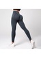 Yoga Pantolon Yüksek Belli Spor Tayt Spor Kadın Spor Dikişsiz Kadın Tayt Karın Kontrol Koşu Eğitim Tayt Gri