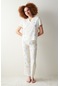 Penti Spring Dream Beyaz Pantolon Pijama Altı Pnhuc58724ıy-wt8