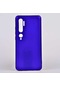 Kilifone - Xiaomi Uyumlu Mi Note 10 - Kılıf Mat Renkli Esnek Premier Silikon Kapak - Saks Mavi