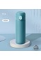 Termos 304 Dijital Ekran Paslanmaz Çelik Bezelye Su Bardağı Hediye Yalıtım Akıllı Su Bardağı-Çin 320Ml Yeşil Zaman Yok