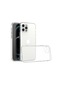 Tecno-iphone Uyumlu İphone 12 Pro Max - Kılıf Kamera Korumalı Şeffaf Slim Fit Süper Silikon Kapak - Renksiz