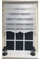Zebra Stor Perde Siyah Çizgli Etek Dilimli Stb851 V 01
