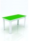 3g Tasarım Dikdörtgen İlkokul Masası Renkli Tablalı-4553-yeşil