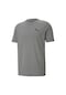 Puma 58672509 Active Small Logo Tee Erkek T-Shirt Gri