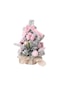 Suntek Yılbaşı Yapay Ağacı Süsleri Centerpiece Parti Tatil Hediyeleri Pembe 30 CM